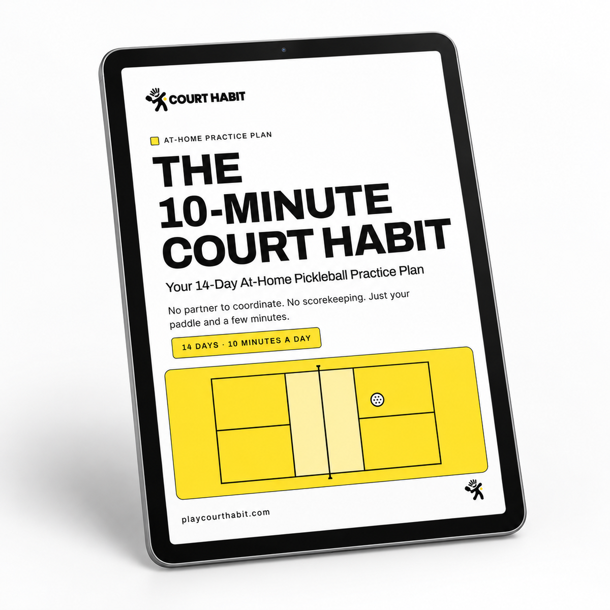 The 10-Minute Court Habit 14-day practice plan